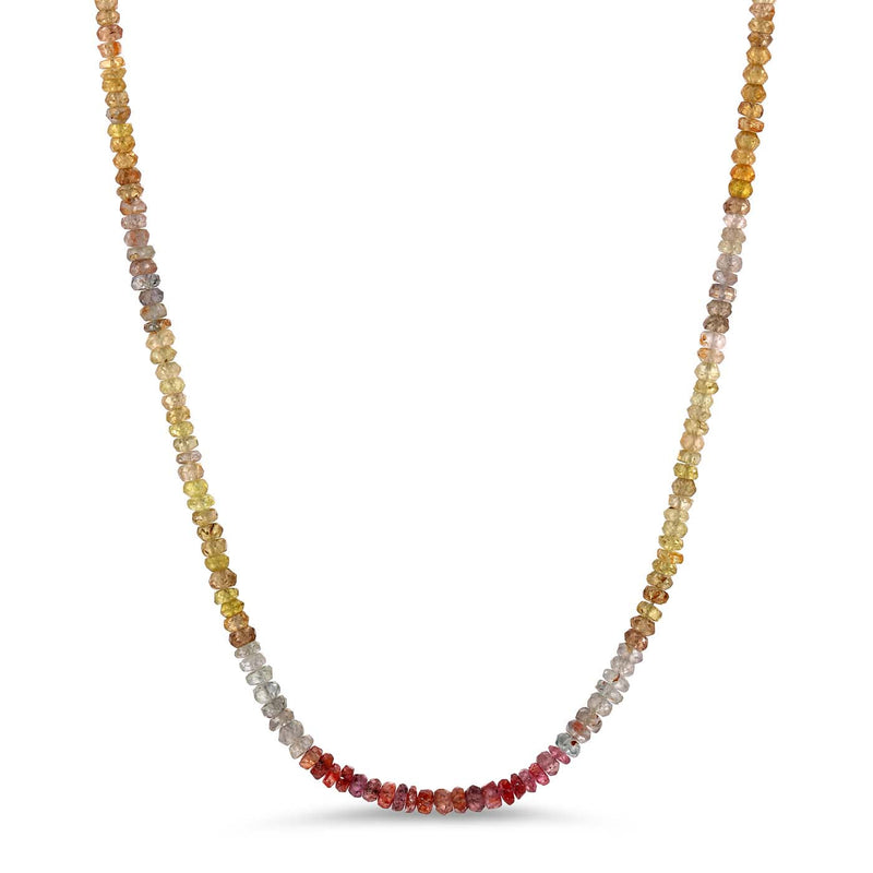 Multicolor African Sapphire Necklace